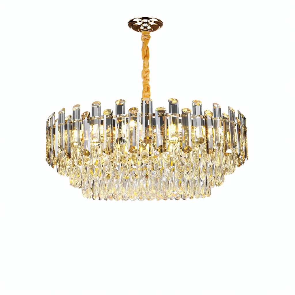 LED Kristall-Kronleuchter E14